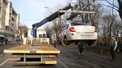Cât plătesc şoferii pentru maşinile ridicate în Sibiu