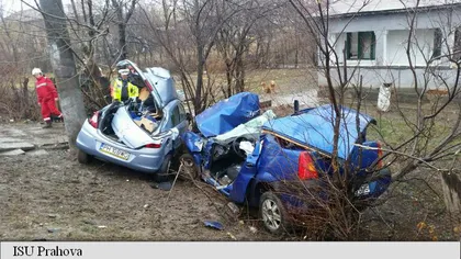 Accident pe DN1 la Româneşti: un bărbat de 37 de ani a murit, altul e în comă FOTO