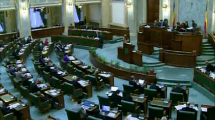 Senat: 14 ordonanţe aprobate de Guvernul Cioloş, adoptate tacit