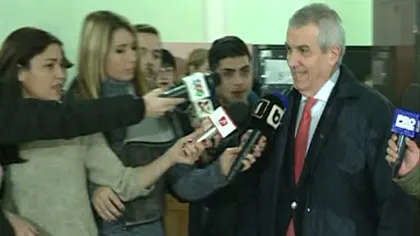 Călin Popescu Tăriceanu la ICCJ, în procesul în care este acuzat de mărturie mincinoasă şi favorizarea făptuitorului