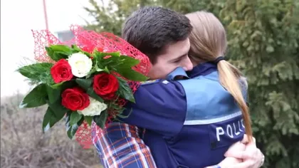 Valentine's Day, mesaje şi declaraţii de dragoste pe paginile de Facebook ale Jandarmeriei şi Poliţiei Române