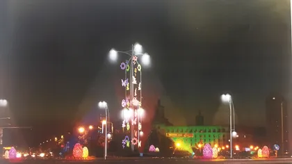 Cum va arăta Bucureştiul iluminat de sărbătorile pascale FOTOGALERIE