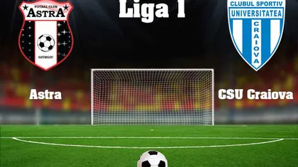 ASTRA - CSU CRAIOVA 0-0: Prima remiză din play-off