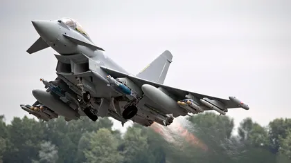 Forţele aeriene britanice aduc avioane Eurofighter Typhoon în România