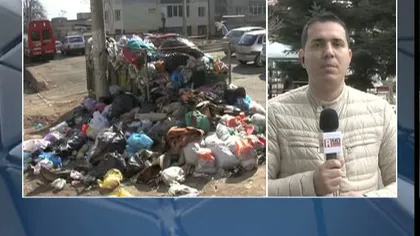 Stare de alertă în Orşova din cauza gunoaielor