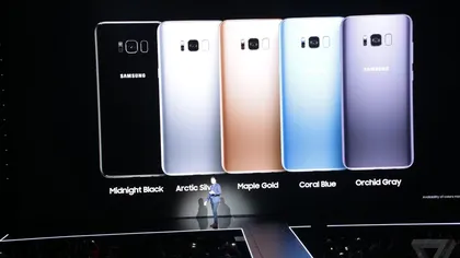 Samsung a prezentat noul Galaxy S8 VIDEO