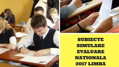 BAREME ROMANA EVALUARE NATIONALA 2017: Cum se rezolvau subiectele la clasa a VIII-a, conform edu.ro