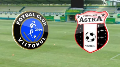 VIITORUL - ASTRA 1-3 şi echipa giurgiuveană este în semifinalele Cupei