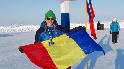 Simona Dumitrescu, prima româncă de la Maratonul de la Polul Nord, a cucerit medalia de argint