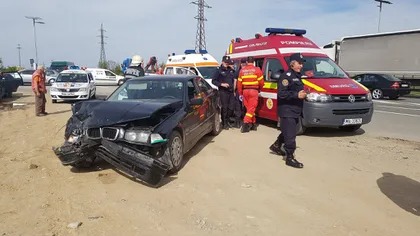 Accident grav în Alba. Cinci persoane au fost rănite