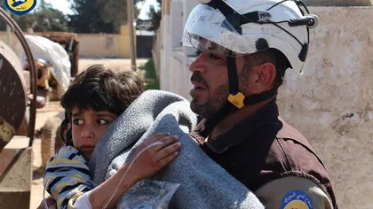 Armata siriană dă vina pe coaliţia internaţională pentru atacul cu gaze toxice care a ucis sute de persoane. SUA neagă acuzaţiile