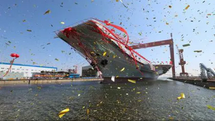 China şi-a lansat miercuri al doilea portavion