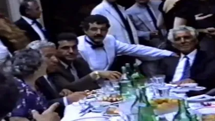 Gigi Becali, imagini fabuloase din 1989. Cum s-a îmbrăcat la nunta lui Dorin Mateuţ VIDEO