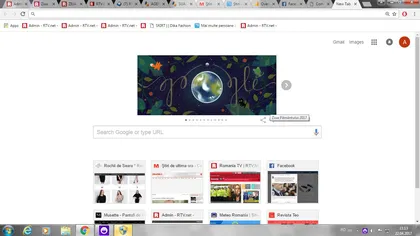 ZIUA PĂMÂNTULUI 2017. Google sărbătoreşte ZIUA PĂMÂNTULUI 2017 cu un logo special