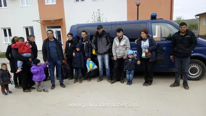 18 irakieni, prinşi de Poliţia de Frontieră încercând să intre ilegal în România