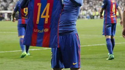 Javier Mascherano, primul gol pentru Barcelona, după şapte ani. Catalanii au surclasat-o cu 7-1 pe Osasuna