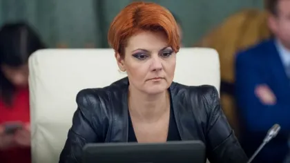 Lia Olguţa Vasilescu: Nu ne propunem să punem biruri pe români, dar ne propunem să fiscalizăm aproape totul