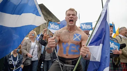 Susţinerea independenţei rămâne minoritară în Scoţia (sondaj)