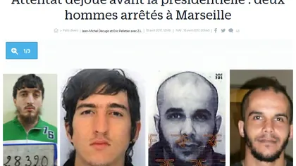 Atentat dejucat în Franţa. Doi suspecţi inculpaţi şi plasaţi în arest preventiv