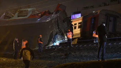 Două trenuri s-au ciocnit în vestul Moscovei: 50 de răniţi