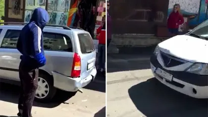 Şofer fără permis, urmărit pe străzile din Constanţa. O maşină a poliţiei a fost lovită