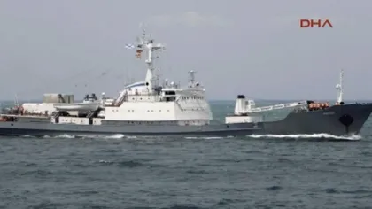 Vasul care a intrat în coliziune cu nava militară rusă s-a întors în Portul Midia