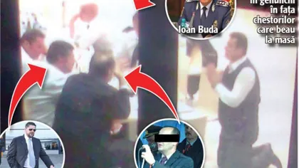 Carmen Dan îi cere demisia poliţistului pozat în genunchi în faţa şefilor