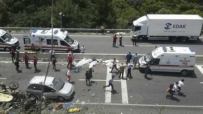Accident de autocar în Turcia: Cel puţin 18 persoane au fost rănite