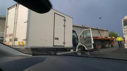 Accident mortal în Prahova. Şoferul unei autoutilitare a fost spulberat de un TIR
