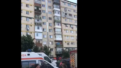 MOMENTE de PANICĂ în Târgovişte. Un bărbat s-a aruncat în gol de pe un bloc cu 10 etaje