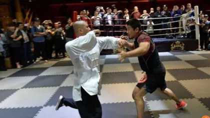 Un bătăuş MMA s-a lăudat că ar învinge un maestru Tai Chi. Lupta a durat 10 secunde. Cine a piedut VIDEO