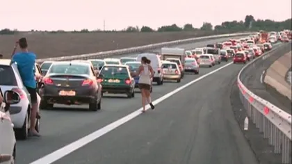 Trafic restricţionat din cauza unor lucrări pe autostrada A1 Bucureşti-Piteşti