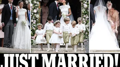 NUNTA ANULUI în Marea Britanie: Se mărită Pippa, sora lui Kate Middleton GALERIE FOTO VIDEO