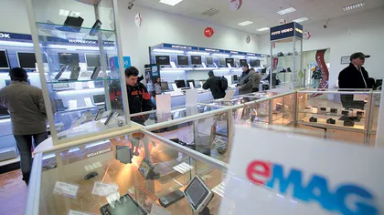 eMAG a crescut cu 45% în România, în 2016. Card de credit pentru cumpărături, în a doua jumătate a anului