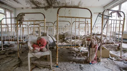 FOTOGRAFII EMOŢIONANTE de la Cernobîl, prin obiectivul unui tânăr fotograf. Grădiniţele şi maternităţile: 