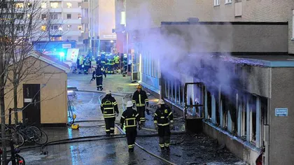Incendiu într-o moschee din Stockholm. Poliţia suspectează un act intenţionat