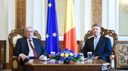 Klaus Iohannis se întâlneşte vineri cu preşedintele Comisiei Europene