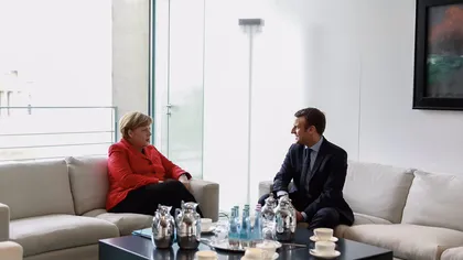 Macron va face prima vizită ca preşedinte, în Germania. Merkel spune că el întruchipează speranţele francezilor şi europenilor