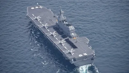 Un distrugător japonez a fost trimis pentru a escorta nave militare americane în Peninsula Coreea