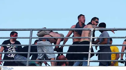 Scene de război în Grecia. Finala Cupei a fost scăldată în sânge VIDEO