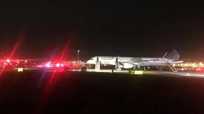 Un avion de pasageri a luat foc pe un aeroport din Statele Unite, înainte de a decola VIDEO