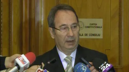 Valer Dorneanu spune că CCR va judeca sesizarea Bombonicăi Prodana probabil pe 6 iunie