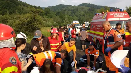 18 persoane rănite în accidentul de autocar din Braşov mai sunt în spital