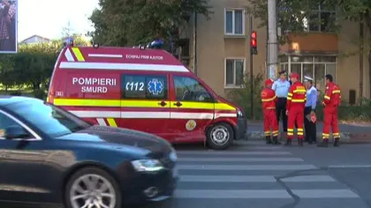 Accident în apropiere de spitalul Colentina din Capitală. Un pieton a fost lovit de o ambulanţă