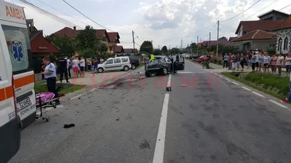 Accident grav în Vâlcea. O femeie a murit, iar alte trei persoane au fost rănite