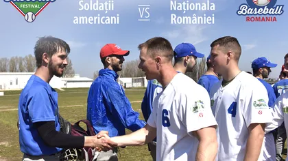 Pe 5 iulie, baseball la superlativ oferit de România şi selecţionata militarilor americani din baza de la Mihail Kogalniceanu
