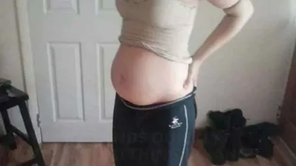 Şi-a pus o poză pe Facebook în care îşi arăta burtica de gravidă. La scurt timp, prietenii au sunat la Poliţie