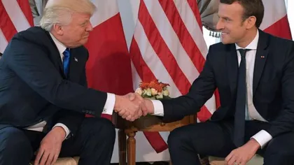 Donald Trump a acceptat invitaţia lui Macron de a participa la ceremoniile de Ziua Franţei de la Paris