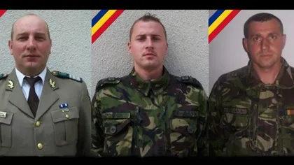 Militarii decedaţi în accidentul din judeţul Argeş, înaintaţi la gradul de sublocotenent
