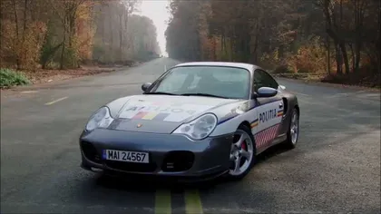Vitezomanii de pe A2, alergaţi cu Porsche de poliţiştii autostrăzii VIDEO